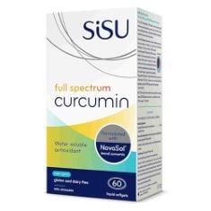 9 X SISU FULL SPECTRUM CURCUMIN (NOVASOL®) 60 SG.