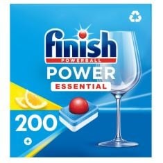 QTY OF ITEMS TO INLCUDE APPROX X20 ASSORTED CLEANING ITEMS TO INCLUDE FINISH POWERBALL ALL IN ONE DEEP CLEAN DISHWASHER TABLETS, LEMON SPARKLE, 200 TABLETS, ASTONISH ALL IN 1 DISHWASHER TABLETS LEMON