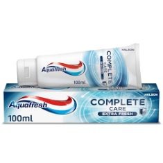 QTY OF ITEMS TO INLCUDE APPROX X40 ASSORTED DENTAL ITEMS TO INCLUDE AQUAFRESH COMPLETE CARE EXTRA FRESH FLOURIDE TOOTHPASTE, 100ML (PACK OF 1), SPLAT EXTREME WHITE TOOTHPASTE, 75ML, INTENSIVE TEETH W