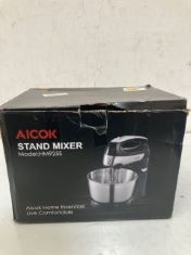 X3 ASSORTED ITEMS TO INCLUDE AICOK STAND MIXER.