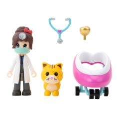 QTY OF ITEMS TO INLCUDE X12 ASSORTED KIDS ITEMS TO INCLUDE ADOPT ME! DR. HEART & GINGER CAT FRIENDS PACK, WAVE 1 - TOP ONLINE GAME - FUN COLLECTIBLE TOYS FOR KIDS FEATURING YOUR FAVOURITE PETS, ROBER