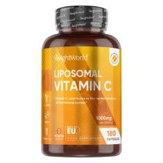 QTY OF ITEMS TO INLCUDE ASSORTED HEALTH AND WELLBEING ITEMS TO INCLUDE LIPOSOMAL VITAMIN C CAPSULES 1000MG - 180 VEGAN CAPSULES (3 MONTH SUPPLY) - HIGH STRENGTH ASCORBIC ACID WITH ROSEHIP EXTRACT - L