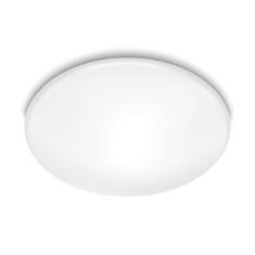 5 X PHILIPS LED SHAN CEILING LIGHT WITH MOTION SENSOR 4000K 12W [COOL WHITE - WHITE] FOR INDOOR HOME LIGHTING, LIVINGROOM AND BEDROOM..