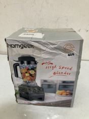 3 X HOMEGEEK HIGH SPEED BLENDER.