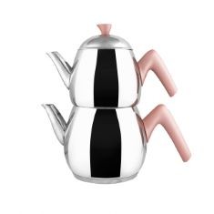 QTY OF ITEMS TO INLCUDE X4 ASSORTED KETTLES TO INCLUDE KARACA MERCURY TEAPOT SET MEDIUM ROSE, STAINLESS STEEL 18/10, TEAPOT: 1,25 LITRE KETTLE, 2 LITRE BAKELITE HANDLES THAT DON’T TRANSFER HEAT, SUIT