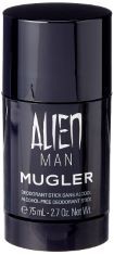 7 X MUGLER ALIEN MAN DEODORANT STICK 75ML.