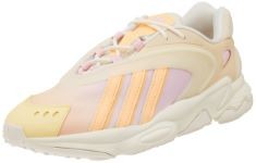 ADIDAS WOMEN'S OZTRAL W SNEAKER, OFF WHITE/ACID ORANGE/SAND STRATA, 9 UK.