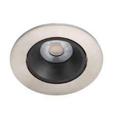 10 X PHILIPS LED ABROSA BATHROOM SPOTLIGHT 4000K 9W IP44 [COOL WHITE - NICKEL] FOR INDOOR LIGHTING, BATHROOM AND KITCHEN.