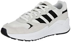 ADIDAS WOMEN'S RETROPY ADISUPER W SNEAKER, FTWR WHITE/CORE BLACK/CRYSTAL WHITE, 6.5 UK.