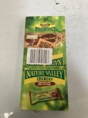 14 X NATURE VALLEY CRUNCHY BREAKFAST BARS.