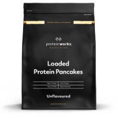 15 X PROTEIN WORKS - LOADED PROTEIN PANCAKE MIX | PREMIUM PANCAKE MIX | HIGH PROTEIN PANCAKES | HIGH PROTEIN BREAKFAST | LOW SUGAR SNACK | 8 SERVINGS | NATURAL | 500G.