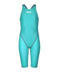 3 X ARENA GIRLS POWERSKIN ST NEXT OB JR ONE PIECE SWIMSUIT, AQUAMARINE, 26 EU.