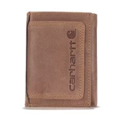 APPROX 15 X ASSORTED ITEMS TO INCLUDE CARHARTT MEN'S B0000213 DETROIT TRIFOLD WALLET - BROWN - ONE SIZE.