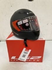 LS2 HELMET MATT BLACK XXXL.