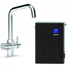 1 X TRE MERCATI BOILING WATER TAP IN CHROME WITH 4 IN 1 FEATURES AND BOILER TANK INCLUDES ONE REPLACEMENT FILTER - RRP £1300