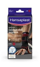 21 X HANSAPLAST SPORT WRIST BRACE, WRIST SUPPORT PROTECTS AND SUPPORTS THE JOINT, WRIST PROTECTOR SUITABLE FOR THE RIGHT AND LEFT WRIST, SIZE M/L.