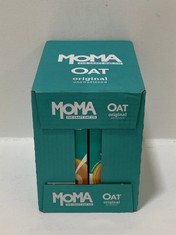 12 X MOMA OAT DRINK 6 X 1000ML BOX - BBE 30 / 10N / 24 (COLLECTION ONLY)