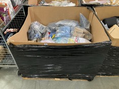 PALLET OF ASSORTED ITEMS TO INCLUDE POKEMON TRADING CARD GAME INFERNAPE V BOX (KERBSIDE PALLET DELIVERY)