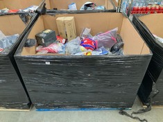 PALLET OF ASSORTED ITEMS TO INCLUDE SENSIO AMERICAN POPCORN MAKER (KERBSIDE PALLET DELIVERY)