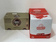 PALLET OF ASSORTED CONSUMABLES TO INCLUDE NESCAFE ORIGINAL COFFEE GRANULES 200 SACHETS (KERBSIDE PALLET DELIVERY)