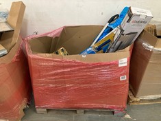 PALLET OF ASSORTED ITEMS TO INCLUDE BRABITA PROTECTIVE STORAGE BOX (KERBSIDE PALLET DELIVERY)