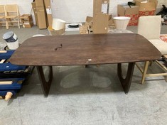 ARC DINING TABLE 2000X1000X760MM - SKU: 520641 - RRP Â£1249.95 (KERBSIDE PALLET DELIVERY)