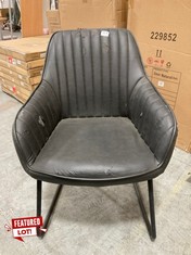 JOHN LEWIS BROOKS DINING ARMCHAIR IN BLACK