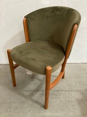 JOHN LEWIS DRIFT CARVER CHAIR IN DARK GREEN