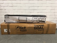 HY-PRO 6FT X 4FT BOX GOAL AND FLICK URBAN TRAINING GOAL 8 X 4FT