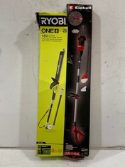 RYOBI 18V ONE CORDLESS HEDGE TRIMMER TO INCLUDE EINHELL HEDGETRIMMER