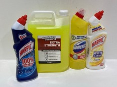 QTY OF ASSORTED CLEANING ITEMS TO INCLUDE HARPIL LIMESCALE REMOVER 750ML (COLLECTION ONLY)