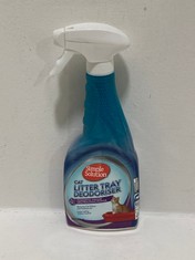 QTY OF SIMPLE SOLUTION CAT LITTER TRAY DEODORISER (COLLECTION ONLY)