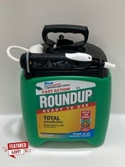 6 X FAST ACTION ROUND UP WEEDKILLER 5L (COLLECTION ONLY)