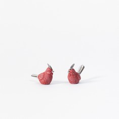 32 X STONE THE CROWS SMALL PAIR OF SONG BIRDS - RED - (H) 5 X (W) 8.5 X (D) 3.5 CM - TOTAL RRP £416