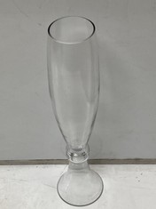 16 X STONE THE CROWS LARGE GOBLET VASE - HEIGHT 58CMS - TOTAL RRP £448