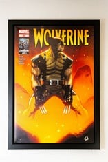 2012 Wolverine #305, Medium: Boxed Canvas, Image Size 44" x 30", signed by Stan Lee Print No. 34 of 95