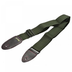 QUANTITY OF ASSORTED ITEMS TO INCLUDE SOURCING MAP GUITAR SHOULDER STRAPS BELTS GUITAR ADJUSTABLE STRAP ARMY GREEN FOR GUITAR BASS UKULELE: LOCATION - TABLES