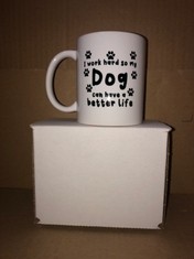 QUANTITY OF ITEMS TO INCLUDE DON'T HAVE UGLY KIDS MUG RRP £333: LOCATION - A RACK