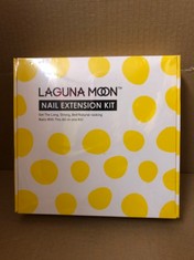 QUANTITY OF ITEMS TO INCLUDE LAGUNA MOON NAIL EXTENSION KIT : LOCATION - A RACK