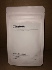 19 X OXFORD VITALITY FOOD SUPPLEMENT 120 TABLETS RRP £95: LOCATION - A RACK