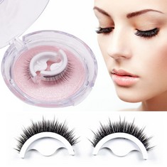 QUANTITY OF ITEMS TO INCLUDE  SCOBUTY FALSE EYELASHES,FALSE EYELASHES NATURAL,WISPY EYELASHES,SELF ADHESIVE EYELASHES,REUSABLE 3D LASHES,SELF STICK LASHES REUSABLE WATERPROOF NATURAL LASHES,NO GLUE/E