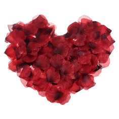 QUANTITY OF ASSORTED ITEMS TO INCLUDE SOURCING MAP SILK ARTIFICIAL FLOWER PETALS, RED BLACK WEDDING FAUX FLOWERS 2 INCH X 2 INCH FOR WEDDING CENTERPIECES, PARTY DECORATION PACK OF 2000: LOCATION - A