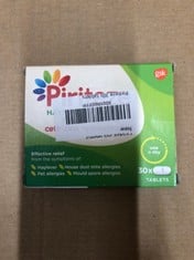 28 X PIRITEZE HAYFEVER & ALLERGY 10MG TABLETS RRP £105: LOCATION - A RACK