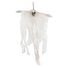 26 X ROBELLI SKELETON/GHOST/GHOUL HANGING HALLOWEEN DECORATION , 1, WHITE  - TOTAL RRP £130: LOCATION - A RACK