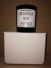 QUANTITY OF ITEMS TO INCLUDE BE SAVAGE NOT AVERAGE MUG RRP £284: LOCATION - A RACK