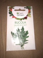 QUANTITY OF ASSORTED ITEMS TO INCLUDE OWN GROWN RUCOLA SALAD ROCKET SEEDS RRP £439:: LOCATION - B RACK