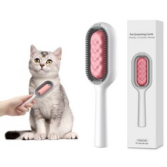 46 X SICHY DOG BRUSH CATS BRUSH GROOMING COMB,SELF CLEANING CAT DOG SLICKER BRUSHES PET GROOMING TOOL GENTLY REMOVES LOOSE UNDERCOAT, MATS TANGLED HAIR SLICKER BRUSH FOR PET MASSAGE-SELF CLEANING - T