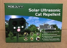 QUANTITY OF ASSORTED ITEMS TO INCLUDE SOLAR ULTRASONIC CAT REPELLENT: LOCATION - C RACK