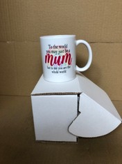 QUANTITY OF ASSORTED ITEMS TO INCLUDE GIFT MUGS FOR MUMS RRP £348: LOCATION - C RACK