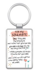 QUANTITY OF ASSORTED ITEMS TO INCLUDE KEYCHAIN SOULMATE  GIFT RRP £387: LOCATION - C RACK